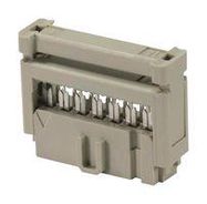 CONNECTOR, RCPT, 18POS, 2ROW, 2.54MM