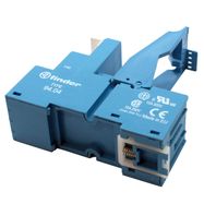 Clamp terminal socket, modules for use:86.00, 99.02, with plastic clip 094.91.3