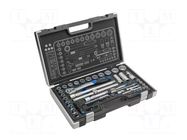 Wrench-set; 12-angles,socket spanner; Mounting: 1/2",1/4" HÖGERT TECHNIK