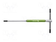 Wrench: Torx®; Overall len: 180mm; Kind of handle: T; Size: TX27 HÖGERT TECHNIK