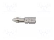 Screwdriver bit; Pozidriv®; PZ0; Overall len: 25mm; 5pcs. HÖGERT TECHNIK