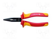 Pliers; insulated,universal,elongated; 160mm; 1kVAC HÖGERT TECHNIK