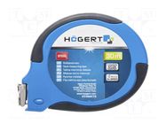 Measuring tape; L: 30m; Width: 9.5mm; Class: II; measure HÖGERT TECHNIK