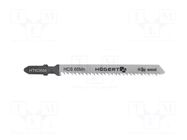 Hacksaw blade-set; wood,jigsaw; 100mm; 10teeth/inch; 5pcs. HÖGERT TECHNIK