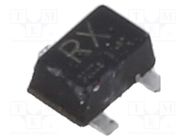 Transistor: P-MOSFET; unipolar; -20V; -100mA; Idm: -0.4A; 200mW ROHM SEMICONDUCTOR