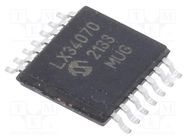 IC: driver/sensor; inductive position sensors; SIN/COS; TSSOP14 MICROCHIP TECHNOLOGY