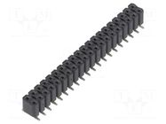 Connector: pin strips; socket; female; PIN: 40; BL LP 6 SMD; 3A FISCHER ELEKTRONIK