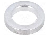 Spacer sleeve; 2mm; cylindrical; aluminium; Out.diam: 10mm DREMEC