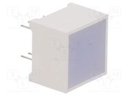 Display: LED; bargraph; yellow; 60mcd; 15x15mm; 1.8÷2.5V OPTOSUPPLY