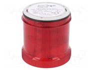 Module: light signaller; red; LED; 24VDC; 24VAC; IP66; Ø73x76mm AUER SIGNAL