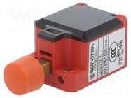 Limit switch; NO + NC; 10A; max.240VAC; rectangle 8,5x3,5mm; IP20 BERNSTEIN AG