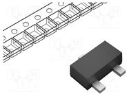 Transistor: N-MOSFET; unipolar; 60V; 0.073A; Idm: 800mA; 0.2W 