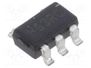 IC: voltage regulator; LDO,linear,fixed; 3.3V; 1A; SOT25; SMD; ±1% TOREX