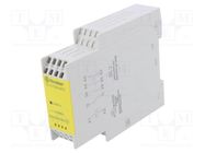 Module: safety relay; 24VDC; OUT: 4; for DIN rail mounting; 7S FINDER