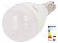 LED lamp; warm white; E14; 230VAC; 806lm; P: 7.5W; 2700K; CRImin: 80 ams OSRAM