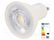 LED lamp; neutral white; GU10; 230VAC; 575lm; P: 6.5W; 4000K ams OSRAM