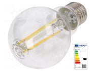 LED lamp; neutral white; E27; 230VAC; 806lm; P: 6.5W; 4000K ams OSRAM