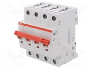 Switch-disconnector; Poles: 4; for DIN rail mounting; 32A; 400VAC 