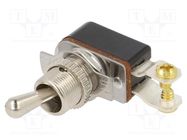 Switch: toggle; Pos: 2; SPST; ON-OFF; 6A/12VDC; Leads: screw; TC/TC SWITCH COMPONENTS