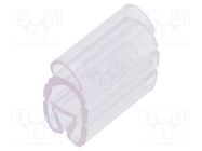 Markers; 4÷10mm; PVC; transparent; -30÷60°C; PT+20; UL94V-0; W: 6mm PARTEX