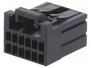 Connector: wire-board; plug; female; PIN: 12; Dynamic D-2100; 5A TE Connectivity