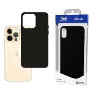 iPhone 13 Pro Max Series 3mk Matt Case - Black, 3mk Protection