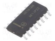 IC: digital; Ch: 1; IN: 9; CMOS; HC; SMD; SOIC16; HC; 2÷6VDC; tube ONSEMI