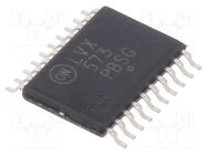 IC: digital; 3-state,octal,D latch; Ch: 8; CMOS; 2÷3.6VDC; SMD; LVX ONSEMI