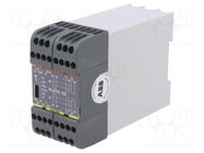 Module: safety relay; for DIN rail mounting; PLUTO; -10÷55°C ABB