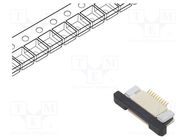 Connector: FFC/FPC; PIN: 10; F32Q; top contacts,ZIF; SMT; 50V; 500mA AMPHENOL AORORA