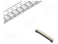 Connector: FFC/FPC; PIN: 40; F336; ZIF; SMT; 50V; 500mA; -40÷105°C AMPHENOL AORORA