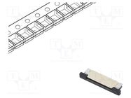 Connector: FFC/FPC; PIN: 10; F52Q; top contacts,ZIF; SMT; 50V; 500mA AMPHENOL AORORA