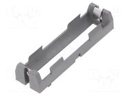 Holder; 18650; Batt.no: 1; PCB,THM; for PCB; polyamide; plastic KEYSTONE