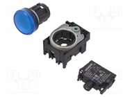 Control lamp; 22mm; -25÷70°C; Illumin: LED; Ø22mm; IP67; 24VAC; blue SIEMENS