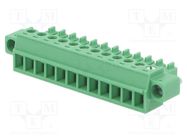 Pluggable terminal block; 3.81mm; ways: 12; straight; plug; female PHOENIX CONTACT