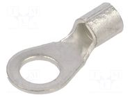 Tip: ring; M6; 4÷6mm2; crimped; for cable; tinned; copper; 6.5mm ERKO