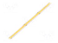 COB LED tape; white neutral; 8mm; IP20; 160°; 8W/m; CRImin: 90 FOSE