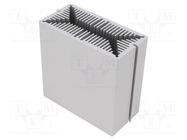 Heatsink: extruded; natural; L: 100mm; W: 100.5mm; H: 50mm; 0.8K/W FISCHER ELEKTRONIK