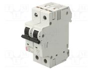 Circuit breaker; 230/400VAC; Inom: 2A; Poles: 2; Charact: B; 10kA ETI POLAM