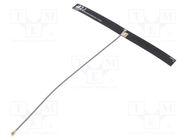 Antenna; 2G,3G,4G,GSM,LTE; 0.2dBi,2.2dBi,4.5dBi; 120x8.9x0.15mm 2J Antennas