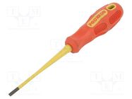 Screwdriver; slot; insulated; 4,0x0,8mm; Blade length: 100mm PROXXON