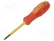 Screwdriver; Phillips; insulated; PH0; Blade length: 60mm PROXXON