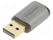 PC extension card: sound; grey; Jack 3.5mm socket,USB A plug VENTION