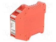 Module: safety relay; 230VAC; for DIN rail mounting; CS; -25÷55°C PIZZATO ELETTRICA