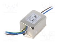 Filter: anti-interference; single-phase; 250VAC; 1uF; 330kΩ; screw SCHAFFNER