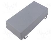 Cover; snap-fastener; Mat: polypropylene; grey; Kit: cover MTA