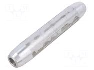 Tip: butt splice; non-insulated,reductive; aluminum; crimped BM GROUP