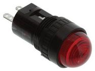 PANEL MOUNT INDICATOR, LED, 16MM, RED, 24V