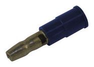 TERMINAL, MALE BULLET, CRIMP, BLUE