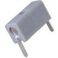 TIP JACK, 5A, GREY, 2MM DIA PLUG